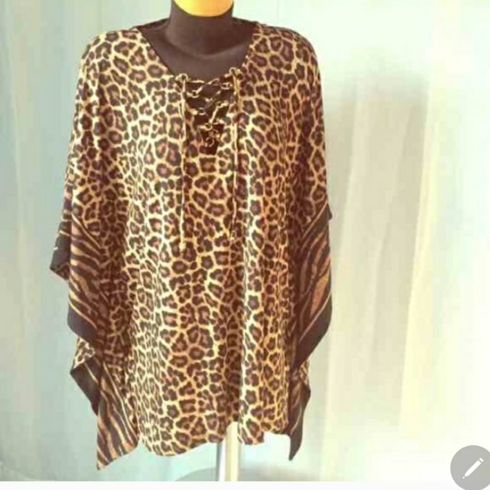 Michael kors cheetah tunic